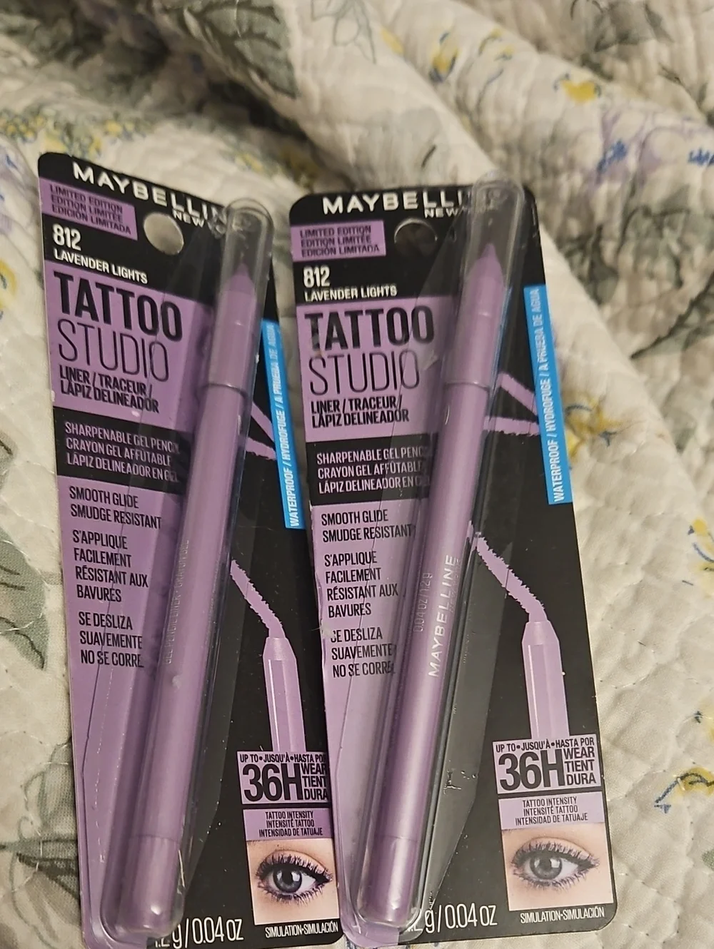 Maybelline Tattoo Studio Gel Pencil Eyeliner - Lavender (Lavender Lights 812)